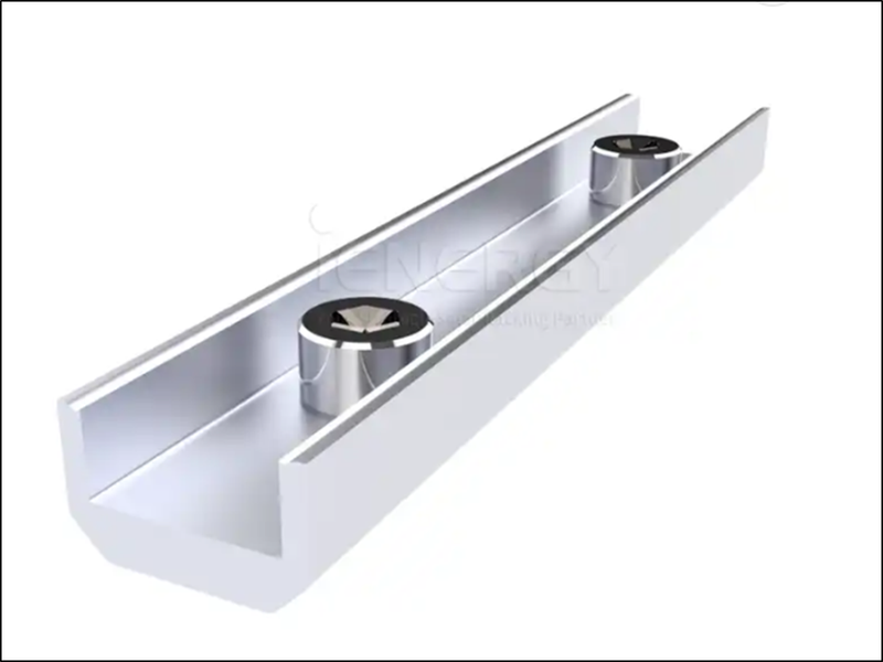 Splice: Solar Panel Rail Connection Kit:  for Rooftop Solar Panel Mounting: Aluminium AL6005-T5