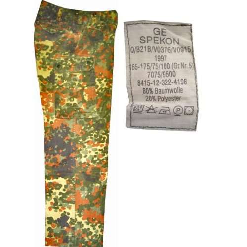 GERMAN ARMY FLECKTARN PANTS