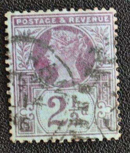 GREAT BRITAIN 1887 - QUEEN VICTORIA 21/2p