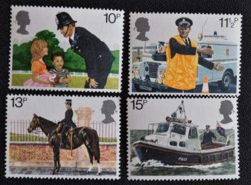 GREAT BRITAIN - POLICE FORCE MINT SET