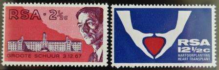 SA 1969 - HEART TRANSPLANT - MINT SET