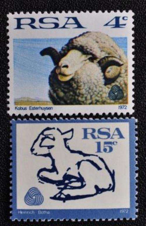 SA 1972 - WOOL IN SA - MINT SET