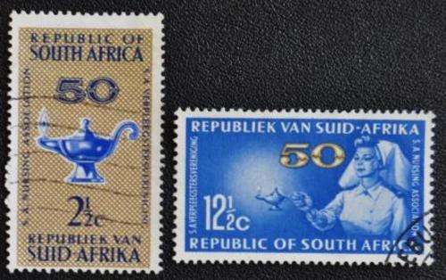 SA 1964 - 50th ANNIV OF SA NURSING ASSOCIATION USED SET