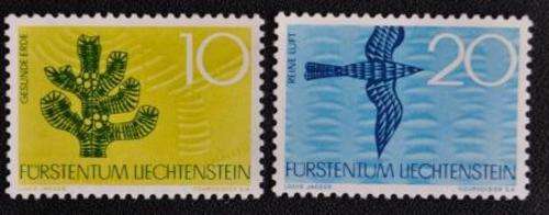LIECTENSTEIN 1966 - NATURE CONSERVATION P/S - MNH