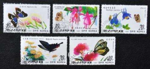 BUTTERFLIES - FLOWERS - KOREA