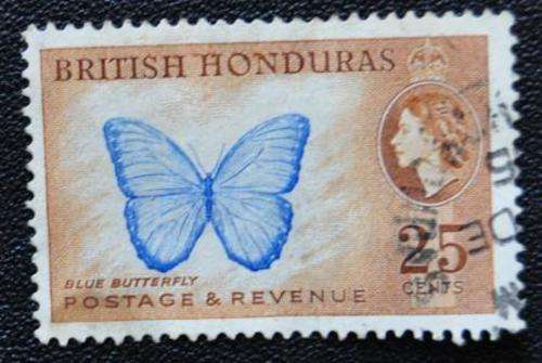 BRITISH HONDURAS - QUEEN ELIZABETH II - U/S