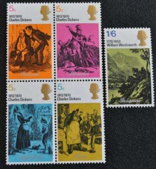 Great Britain 1970 - Charles Dickens Mint Set
