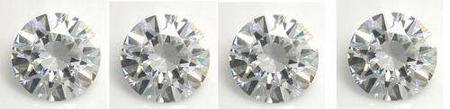 Cubic Zirconium - AAA Crystal Round Facet -0.04cts