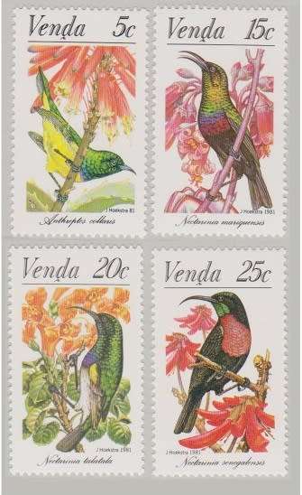 Venda- Nectar Birds 1981 CV R52.00  UM