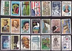 USA 21 Stamps (Bid per Stamp)