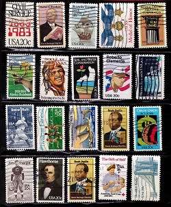 USA 20 Stamps (Bid per Stamp