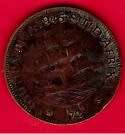 South Africa ½penny 1945