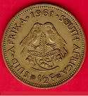 South Africa ½cent 1961