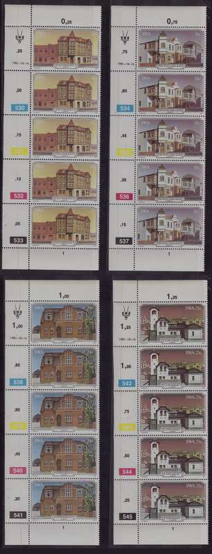 South West Africa -Historic Buildings of Luderitz 1981 UMM CV R100.00
