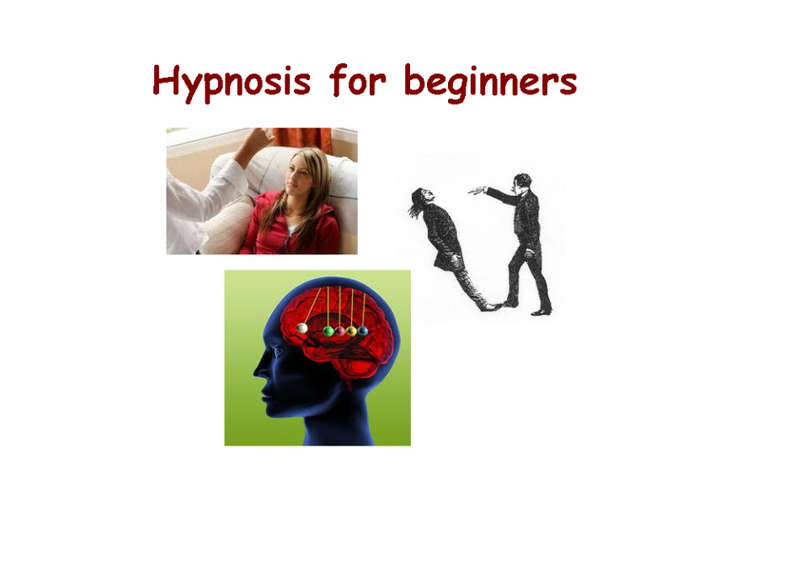 Hypnosis for beginners