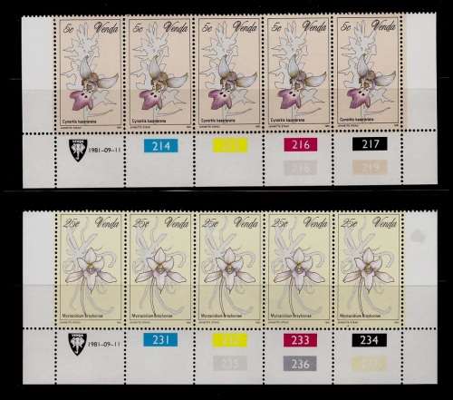 Venda -Orchids 1981  CV R64.00
