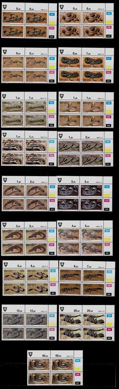 Venda -Reptiles 1986 CV R780.00