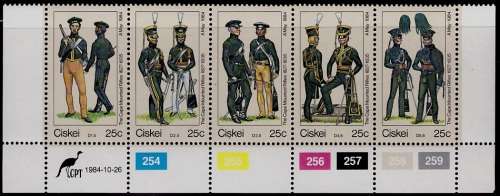 Ciskei -Military Uniforms 1984 CV  R40.00