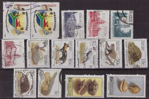 South Africa - 15 Stamps (Bid per Stamp)