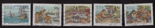 South Africa - National Stamp Day - Cape of Good Hope Postal Stones 1992
