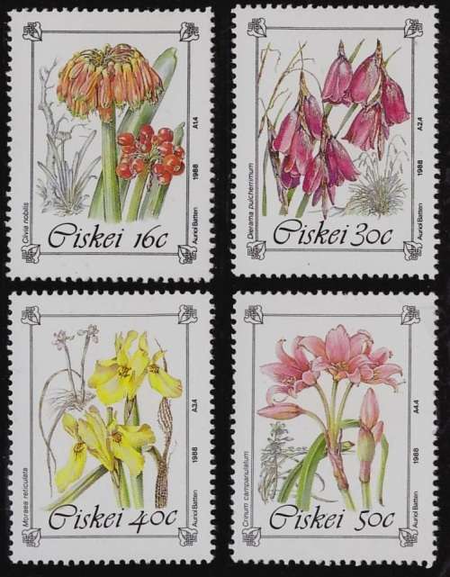 Ciskei -Endangered and Protected Plant Species 1988