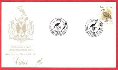 Ciskei Date-stamp card S1
