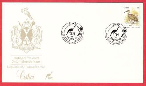 Ciskei Date-stamp card S1