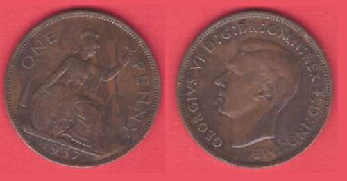 Great Britain Penny 1937