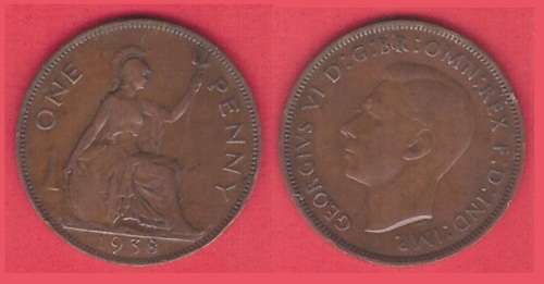 Great Britain Penny 1938
