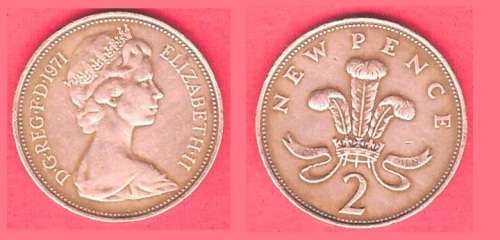 Great Britain 2 Pence 1971