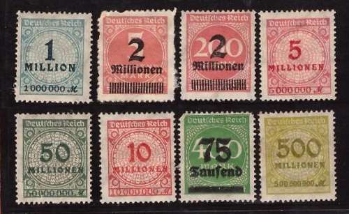 Germany Stamps and Overprints (Nice Item)