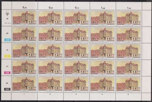 SWA UMM Full Sheet Set of Historic Buildings of Luderitz 1981
