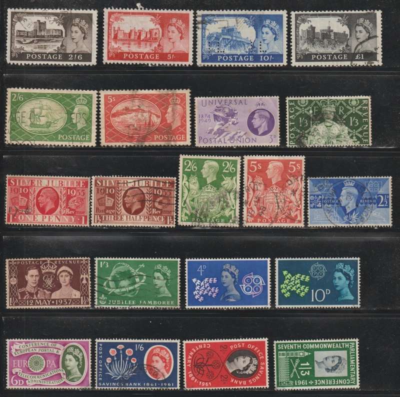 Great Britain Good Lot of Great Stamps (Good CV)