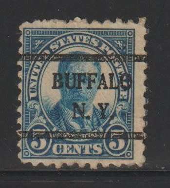 United States Theodore Roosevelt 1922 Overprint Buffalo N.Y. (Pref 10)