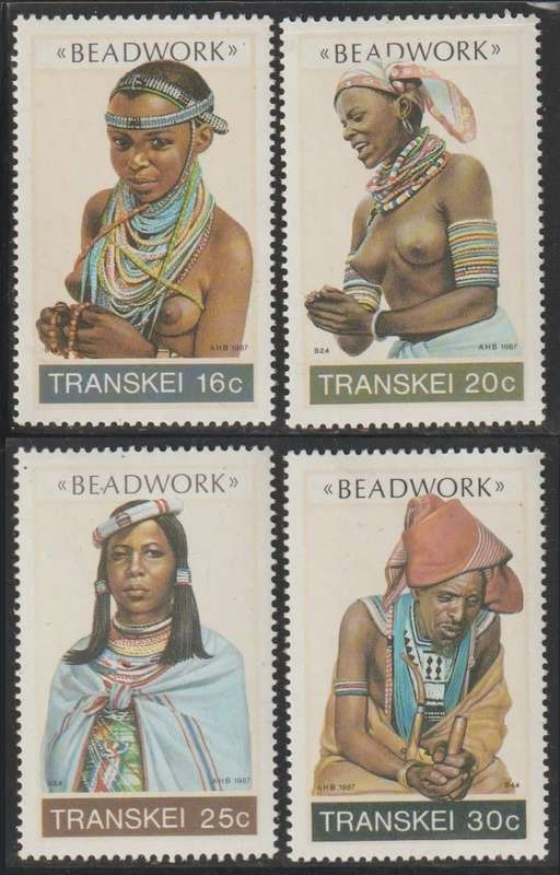 Transkei Transkei Beadwork 1987 CV R82+