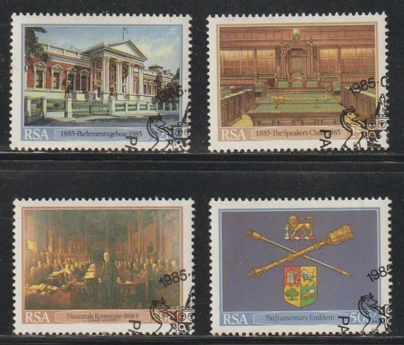 South Africa The 100th Anniversary of the Cape Parliament Building 1985 CV R35+