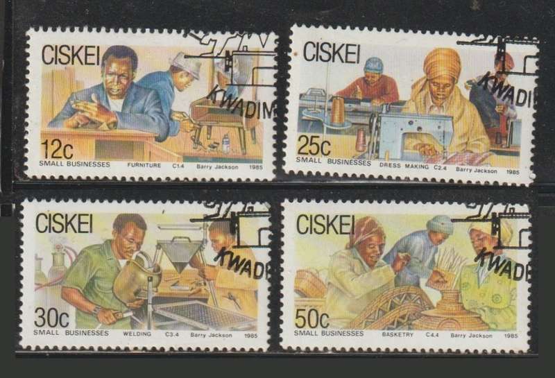 Ciskei Small Businesses 1985 CV R40+