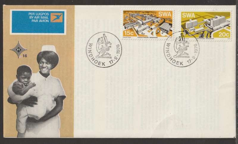 SWA-FDC NO 15 Nature Protection 1976