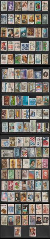USA Great Lot of 127 Stamps No Doubles (Nice Lot)