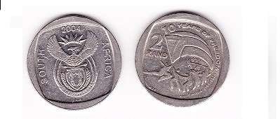 10 Years Of Freedom R2.00