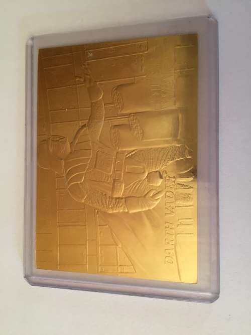 23 KARAT GOLD COLLECTIBLE DARTH VADER