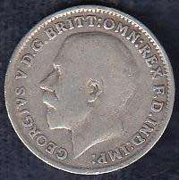 KGV SILVER 3D-1918 COIN