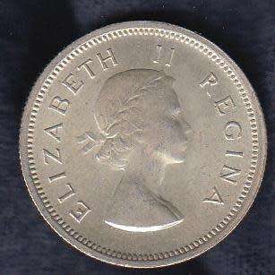 RARE UNION ONE SHILLING 1953 -BEAUTIFUL CONDITION LAST ONE