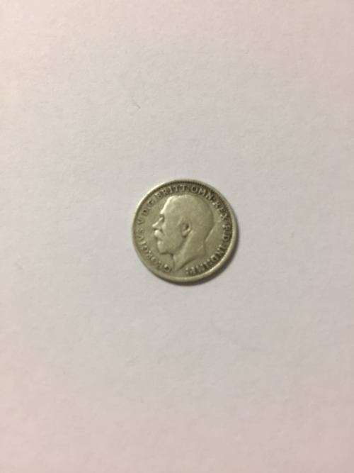 KGV-SILVER COIN-3d 1918