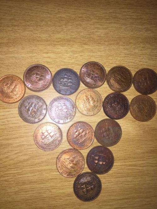 S.A BIG LOT OF PENNY'S STARTING FROM 1938