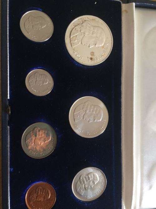 1966 S.A PROOF SET IN BLUE SAM CASE VERY CLEAN