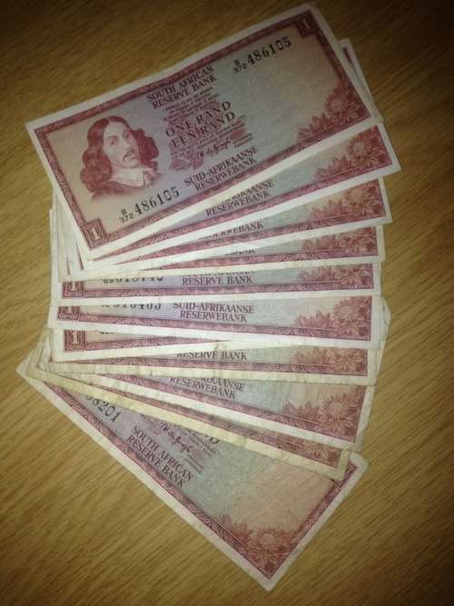 T.W DE JONGH R1 NOTES X10 BID PER NOTE