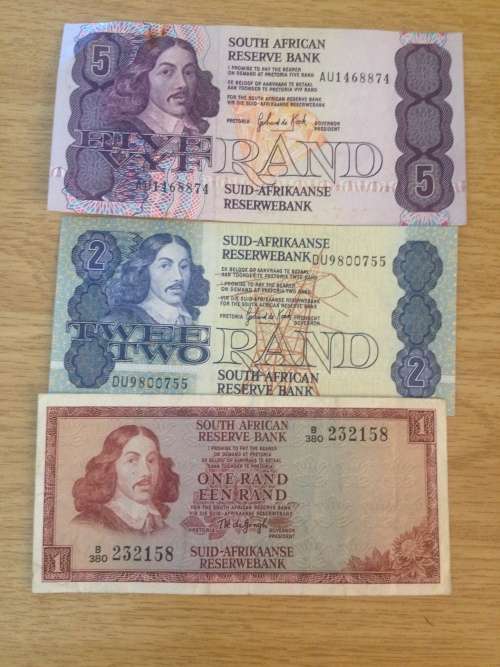 T.W.DE JONGH NOTE SETS X2 R1 R2 R5  BID PER SET