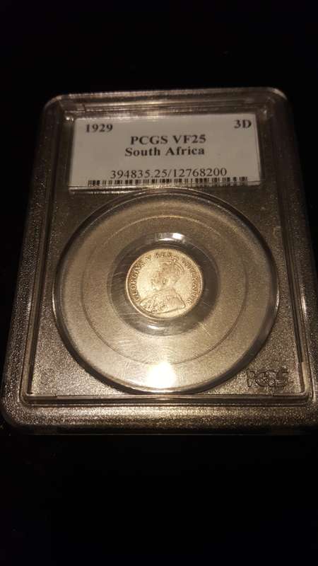 Union 1929 3d graded vf 25