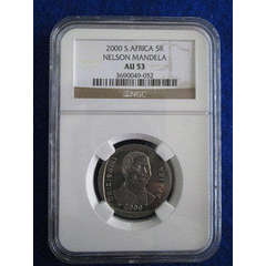 NGC AU53 - 2000 Nelson Mandela R5